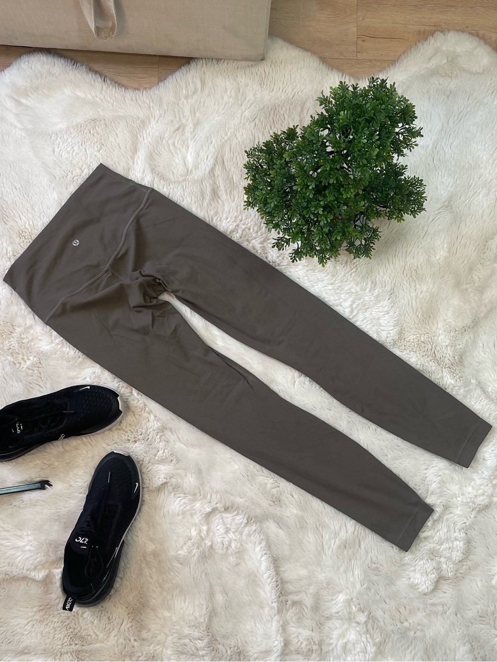 Lululemon Align Ribbed Leggings – Nomad – Size Small (Estimated)